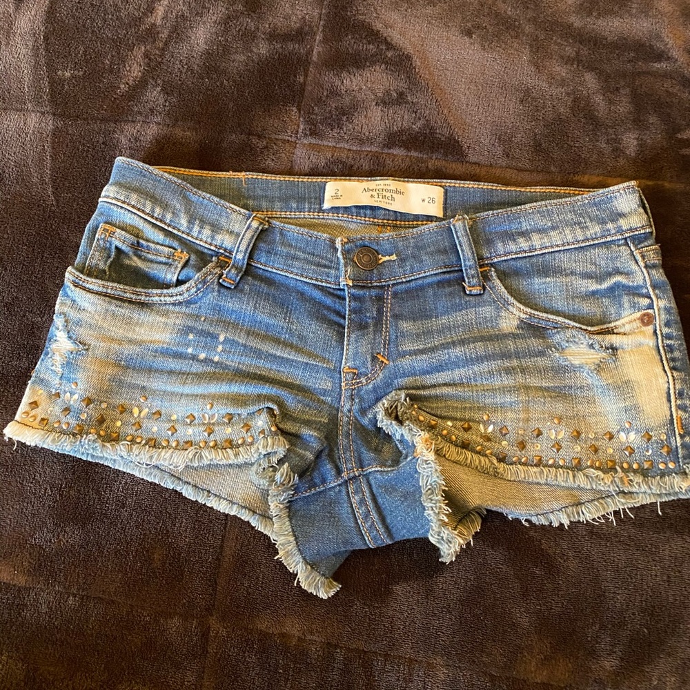 Abercrombie jean shorts